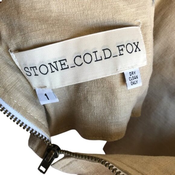 Stone Cold Fox Jerry Jumpsuit Size XS/Small (SCF Size 1) Floral Rose Linen - Picture 13 of 16